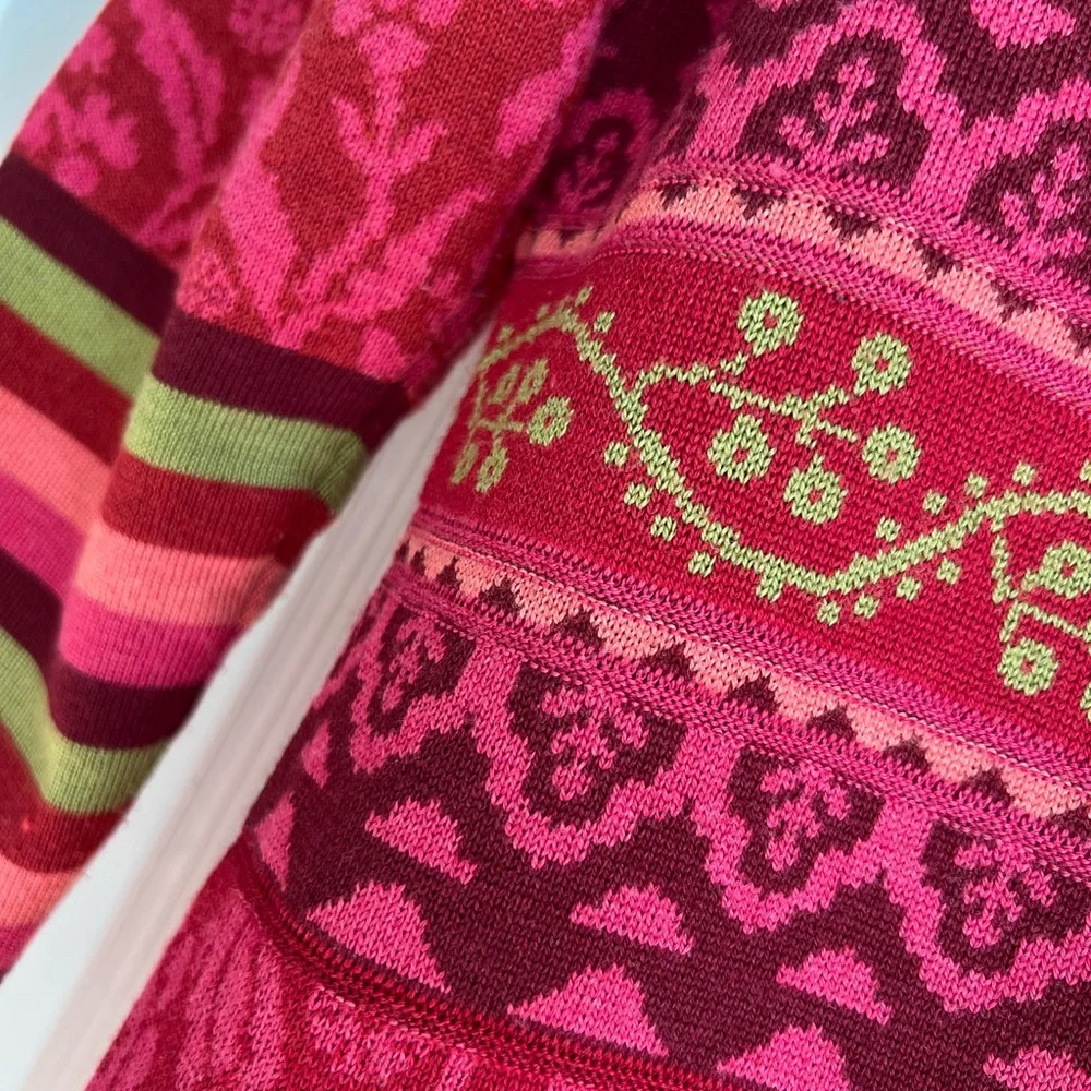 Oleana Silk Road long sweater, XL - Picture 6 of 9
